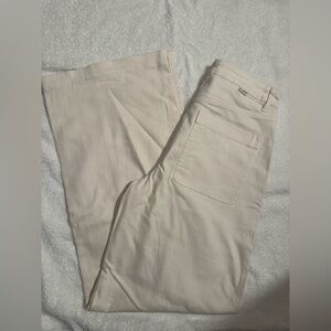 Billabong womens crème wide leg, high rise jeans size 27